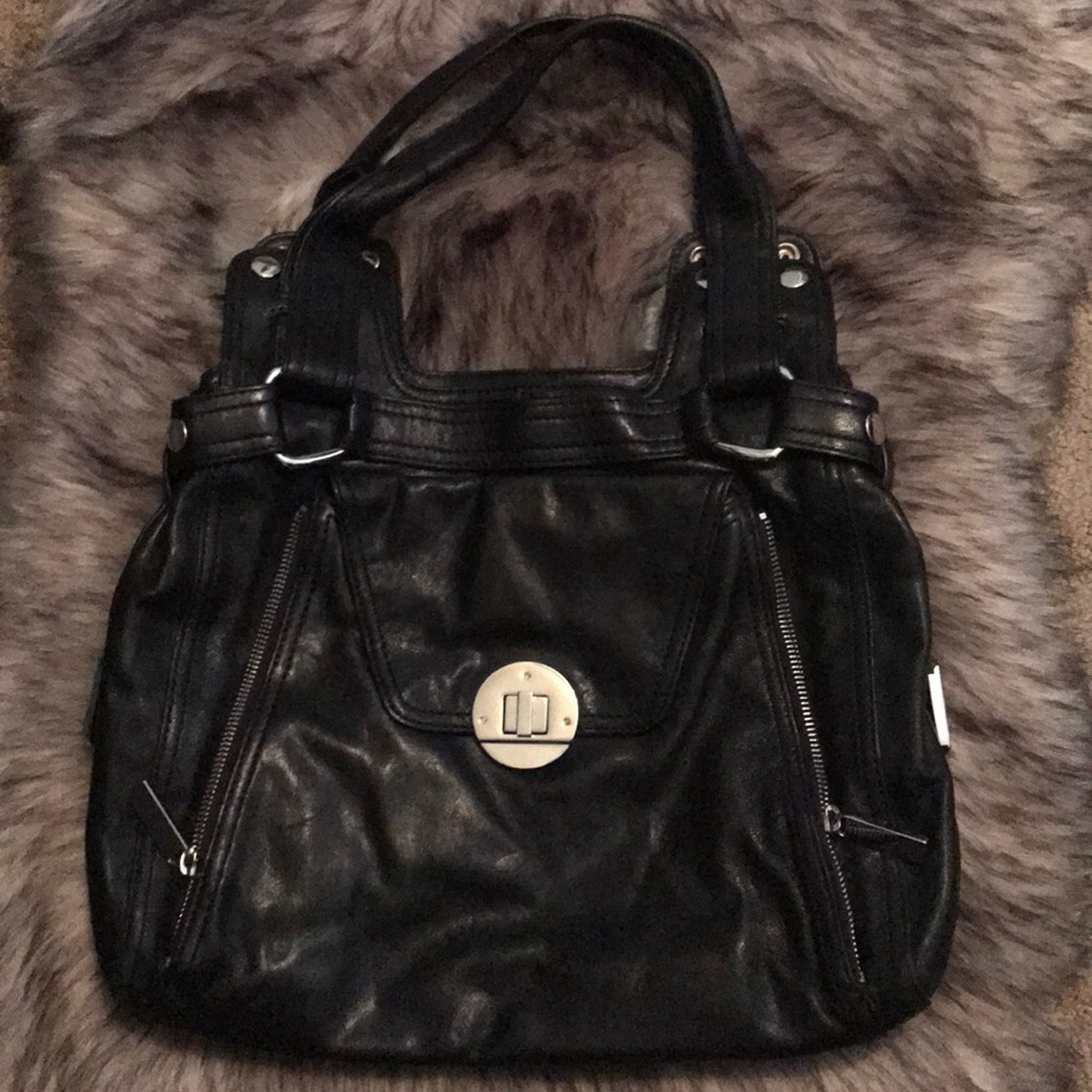 Kooba Black Leather Handbag